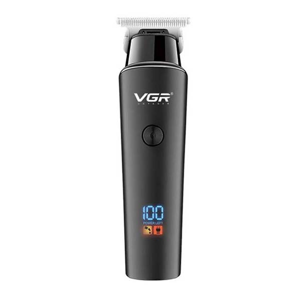 VGR V937 Professional Rechargeable Hair Trimmer With LCD Digital Display
