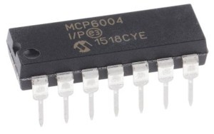 MCP6004-I/P Op Amp