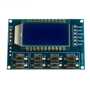 1Hz-150Khz 3-Way Signal Generator PWM Board Module Pulse Frequency Duty Cycle Adjustable Module